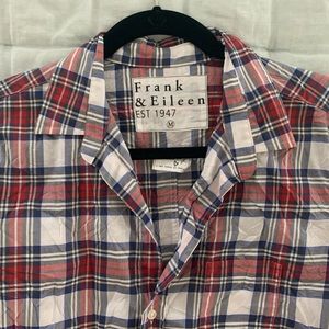 NWOT Frank and Eileen Sz M crinkle cotton